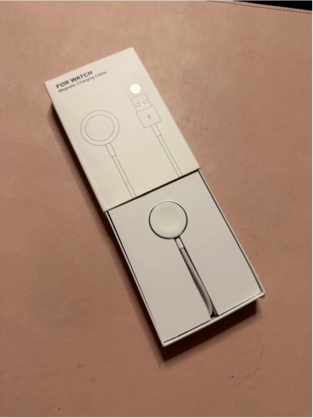 Wearables Charger White Magnetic Charging Cable Apple Watch